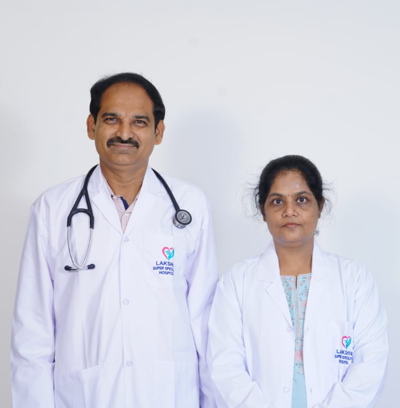 Dr. A. Haritha and Dr. Pathakota Sreenath Reddy - Best Doctors at Lakshya Super Speciality Hospital Proddatur